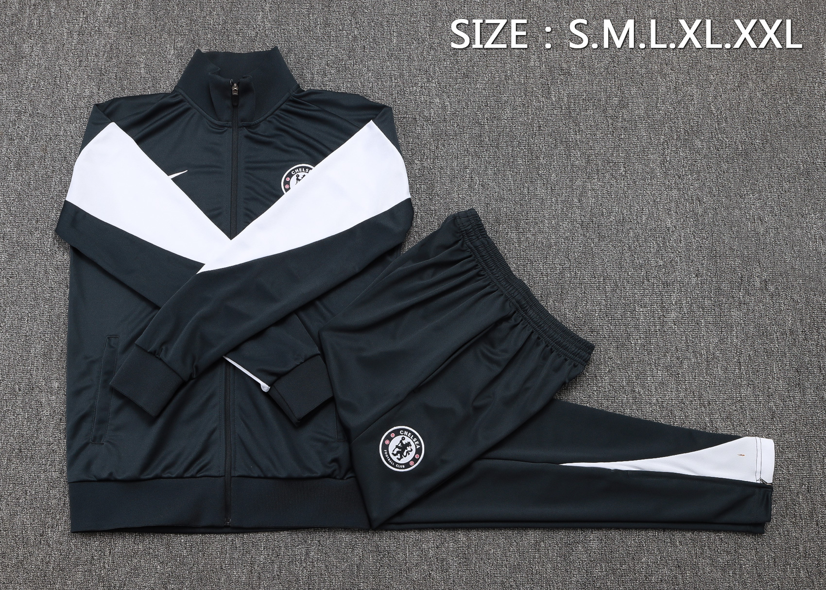 Chelsea Training Kit (Jacket+Pants) Deep Grey 2025/26