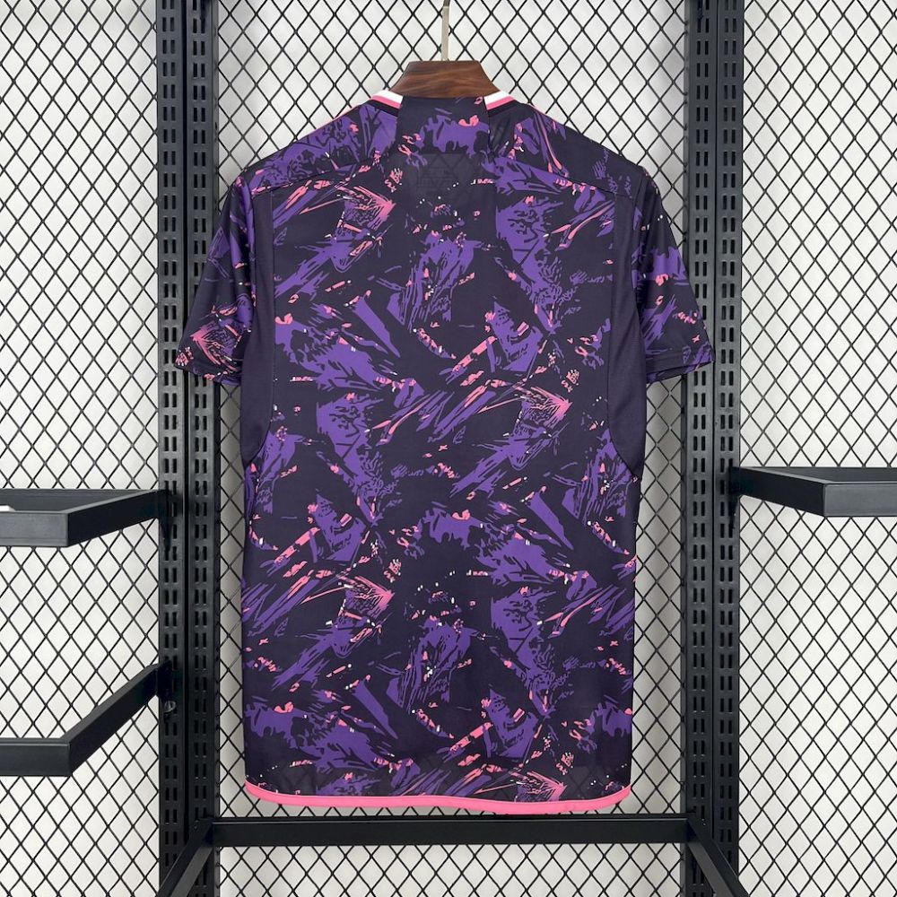 Real Madrid Soccer Jersey Purple Special Edition Custom Shirt 2024/25