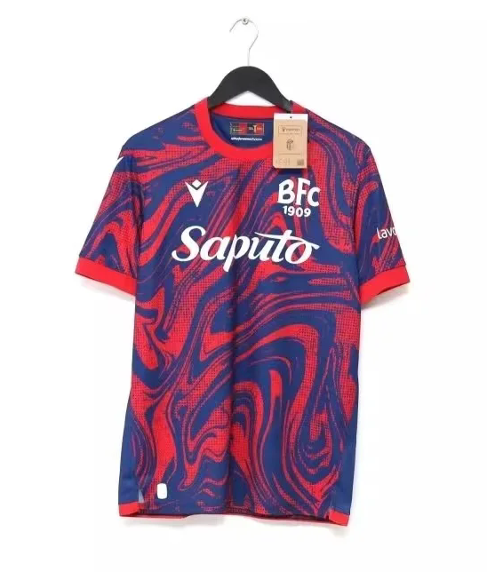 Bologna Soccer Jersey Third Away Custom Shirt 2024/25