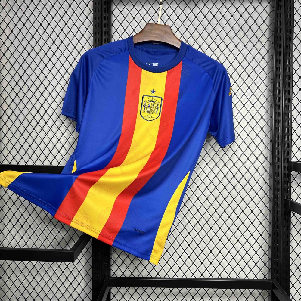 Spain Soccer Jersey Training Custom Shirt 2024