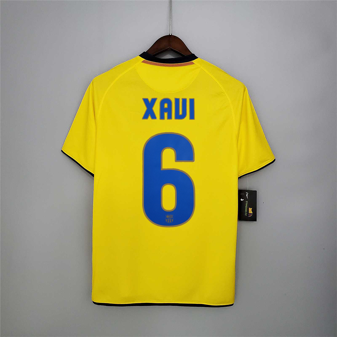 Barcelona Retro Jersey Away Soccer Shirt 2008/09