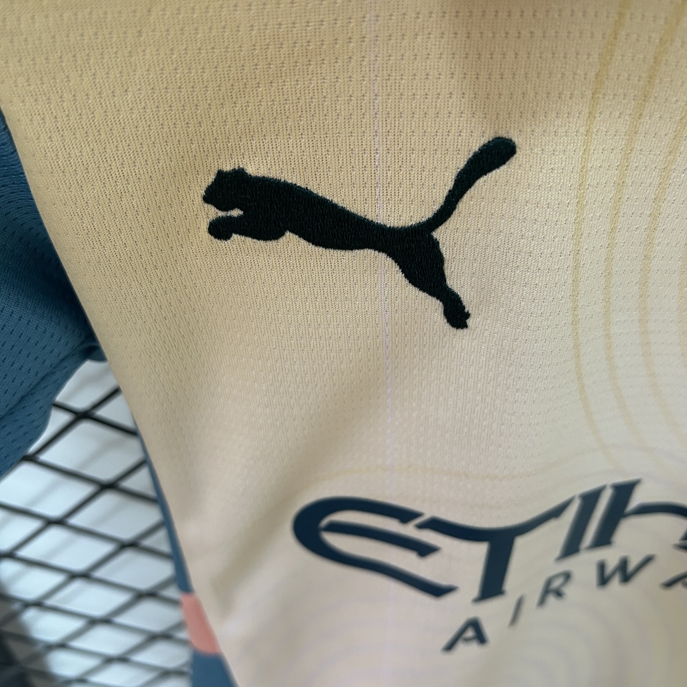 Manchester City Fourth Away Kids Kit Jersey+Shorts 2024/25