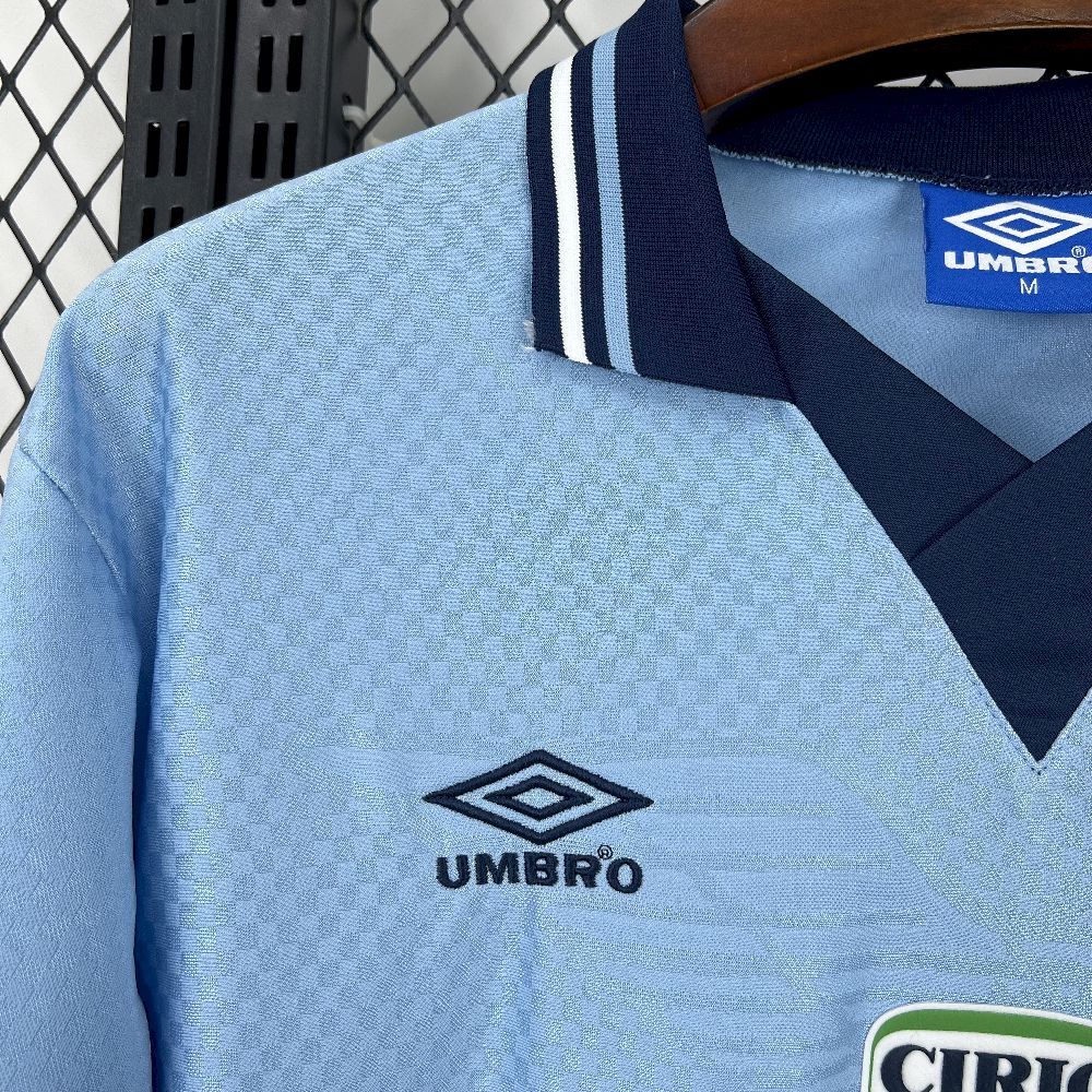 Lazio Retro Soccer Jersey Home Custom Shirt 1996-97
