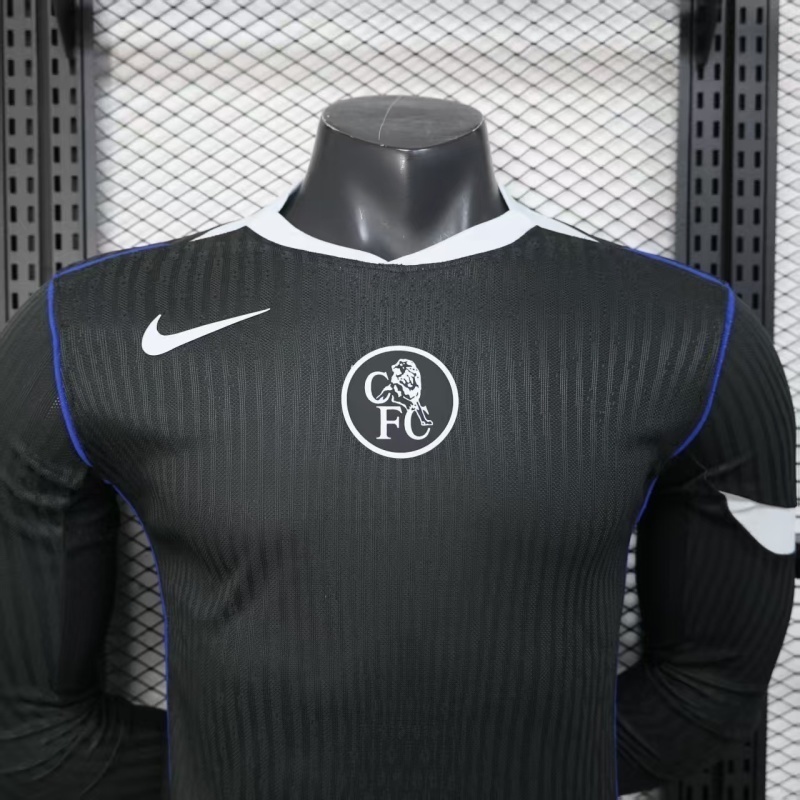 Chelsea Authentic Football Jersey Third Away Long Sleeve Shirt 2025/26