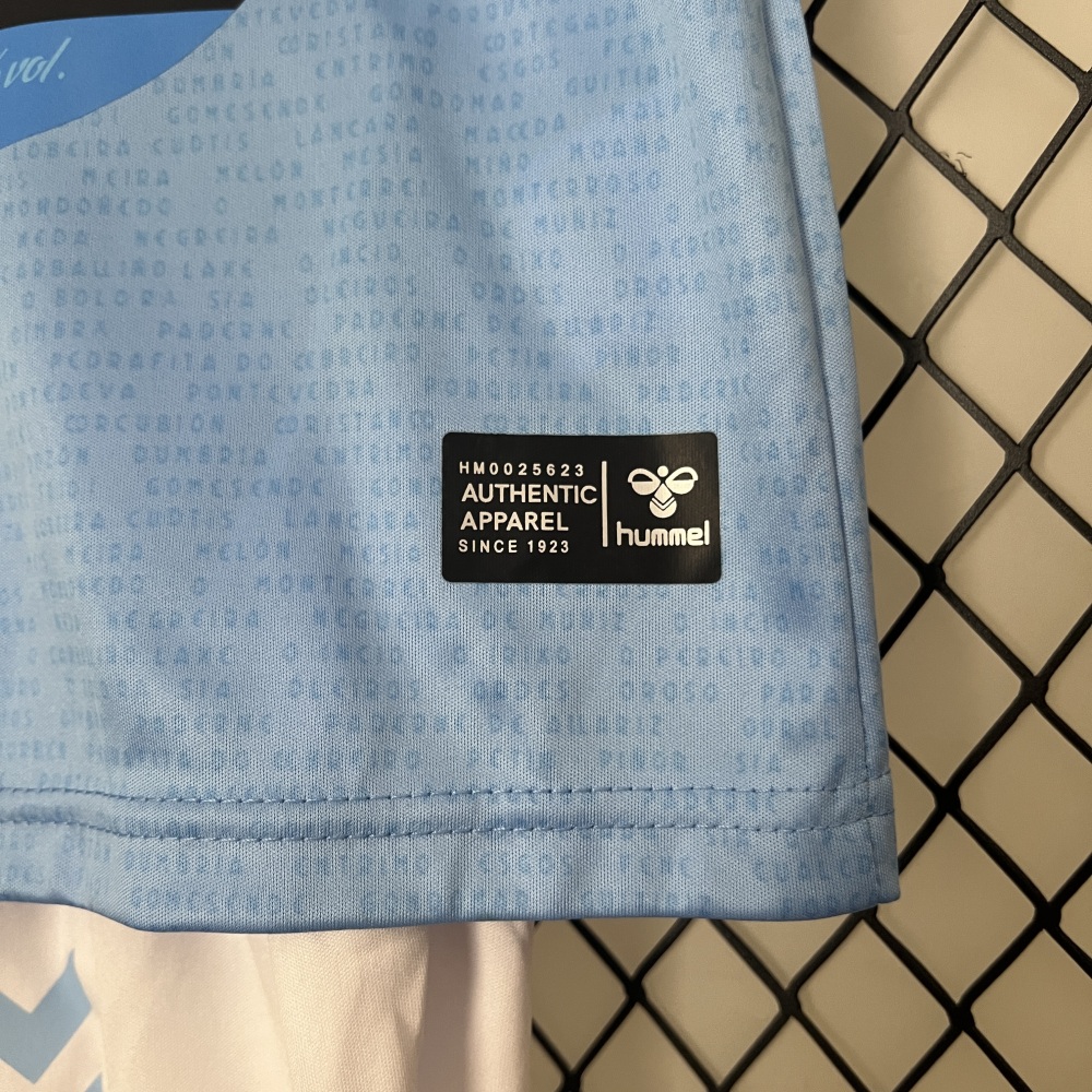 Celta Vigo Soccer Jersey Home Kids Kit Jersey+Shorts 2024/25