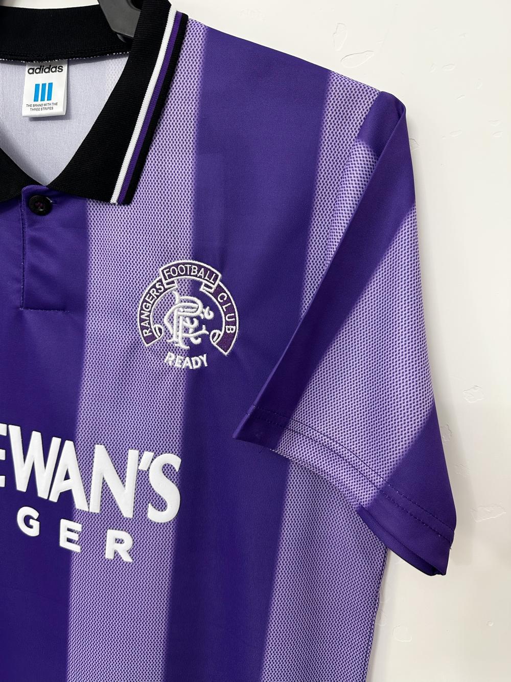 Rangers FC Retro Soccer Jersey Third Away Custom Shirt 1994-95