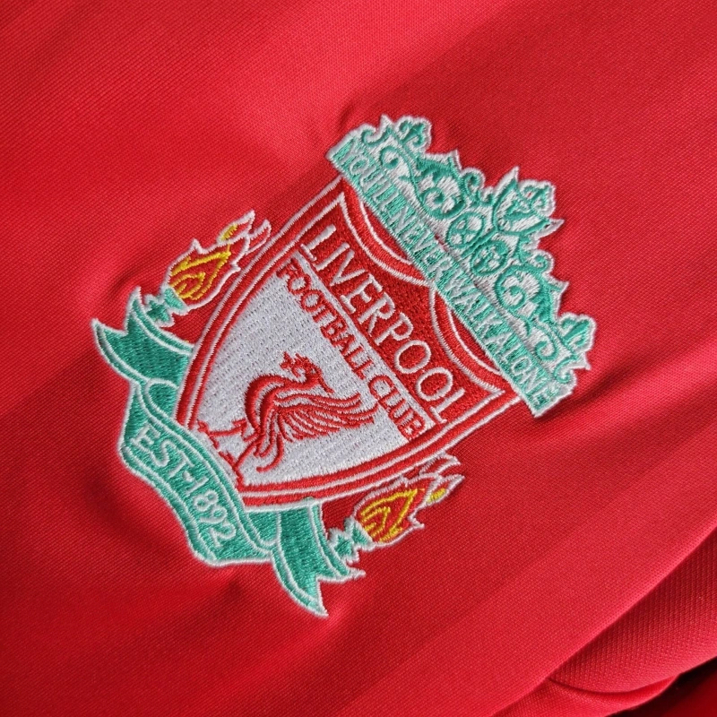 Liverpool Retro Football Jersey Home Champions League Custom Shirt 2008/09