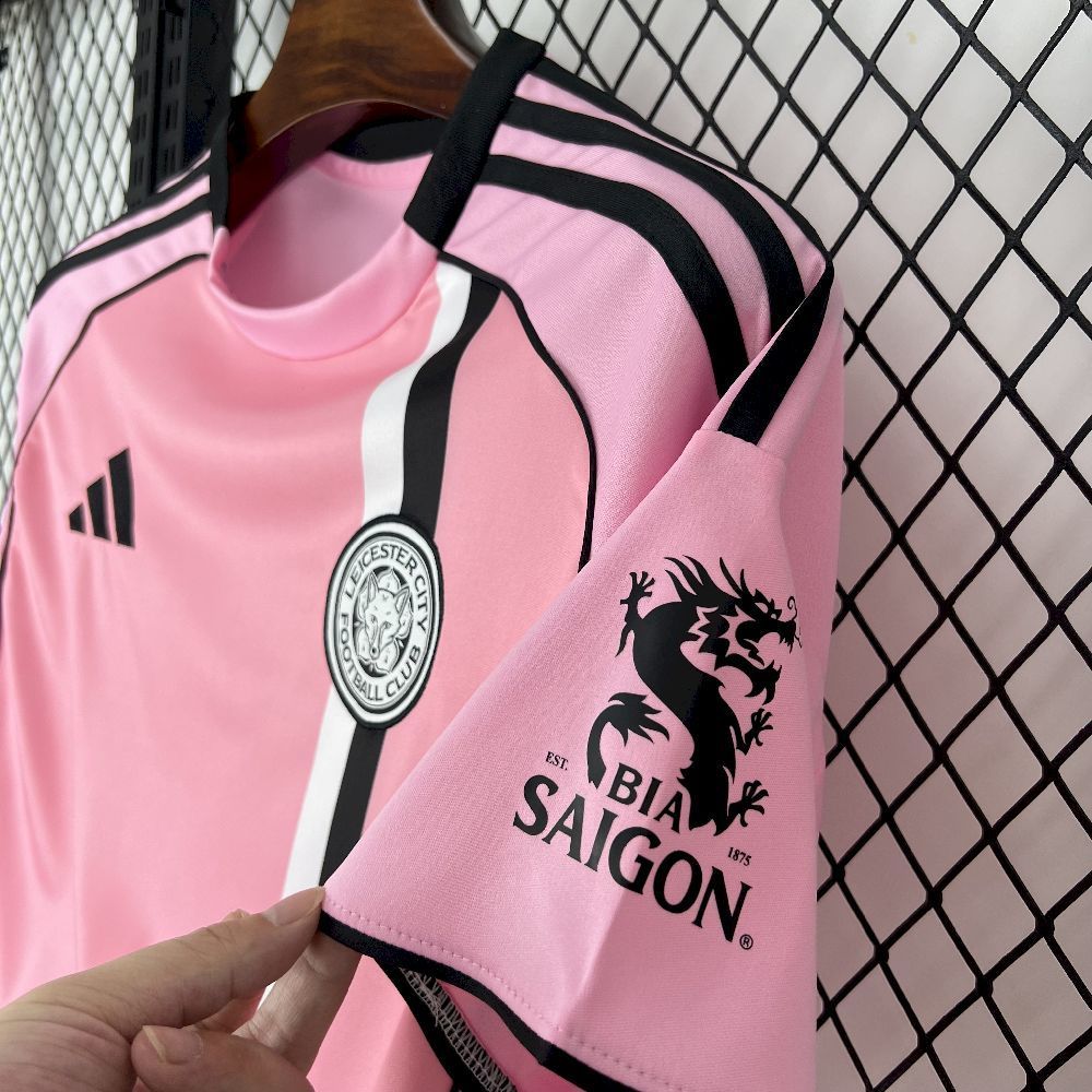 Leicester City Football Jersey Third Away Custom Shirt 2025/26