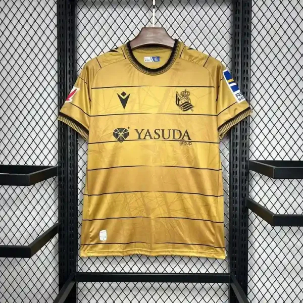 Real Sociedad Soccer Jersey Away Custom Shirt 2024/25
