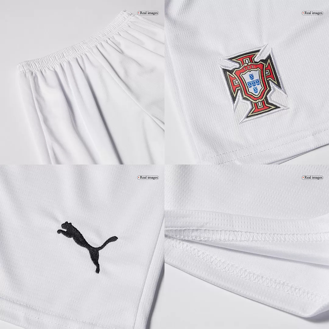 Portugal Away Football Uniform Kids Kit Jersey+Shorts 2025