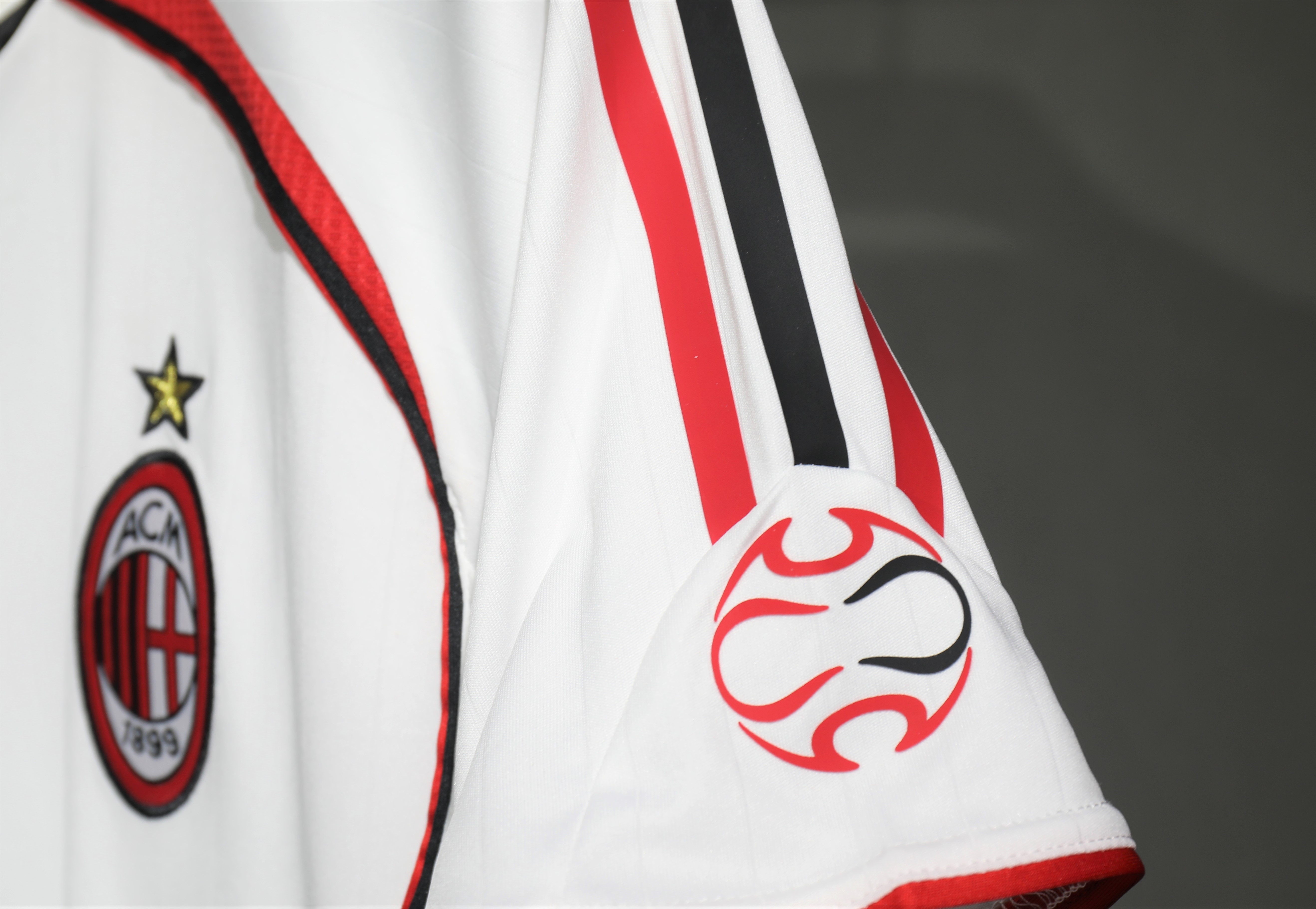 AC Milan Retro Authentic Soccer Jersey Away Shirt 2006/07