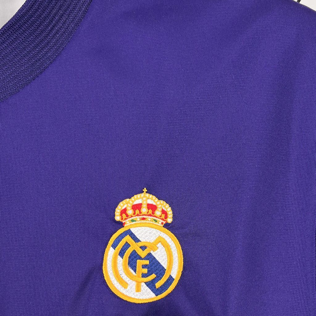Real Madrid Retro Jersey 100th Anniversary Double Sides Retro Custom Soccer Shirt 2002-03