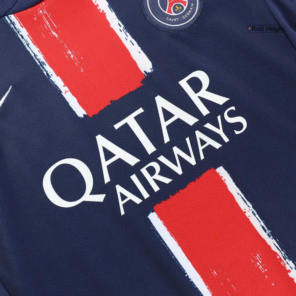 PSG Soccer Jersey Home Kids Kit Jersey+Shorts 2024/25