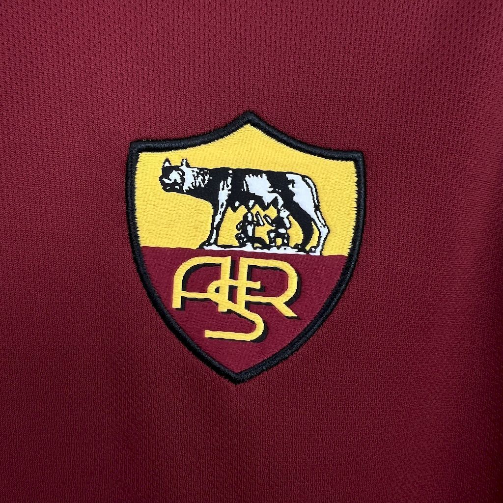 Roma Retro Soccer Jersey Home Custom Shirt 2000/01
