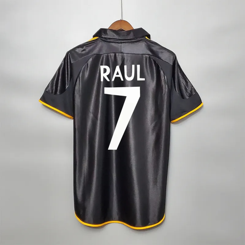 Real Madrid Retro Jersey Away Custom Soccer Shirt 1999-01