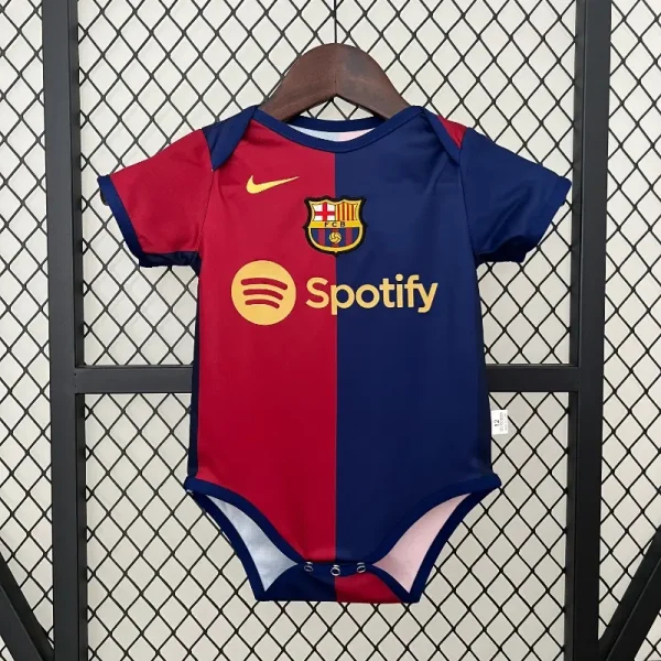 Barcelona Soccer Jersey Home Baby Uniform 2024/25