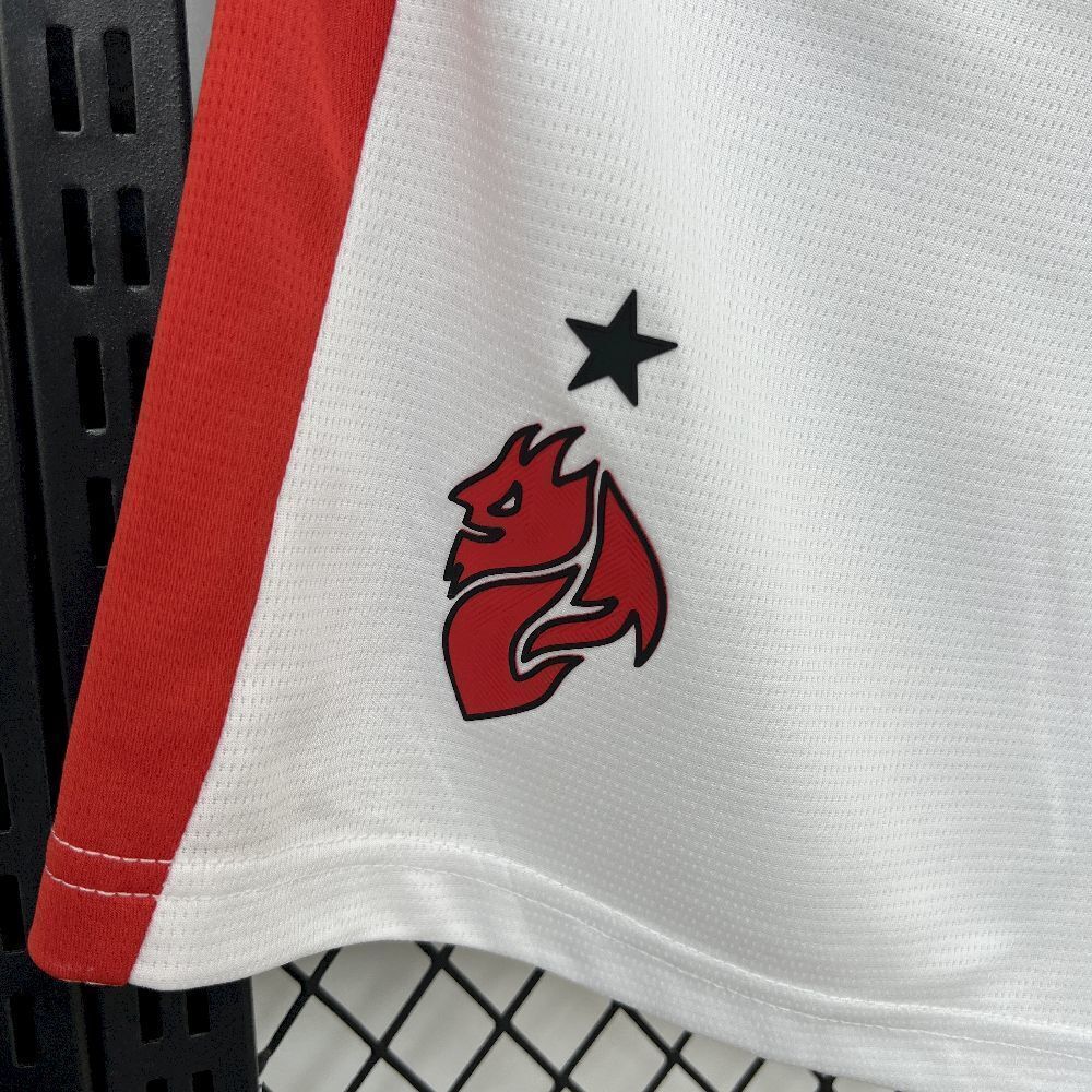 AC Milan Soccer Jersey Away Custom Shorts 2025/26