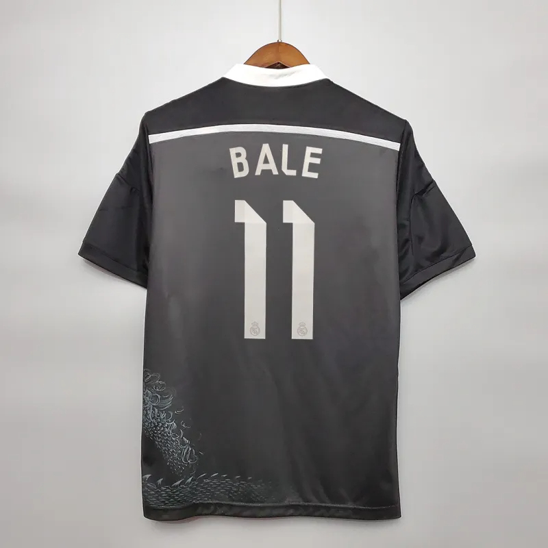 Real Madrid Retro Jersey Third Away Custom Soccer Shirt 2014/15