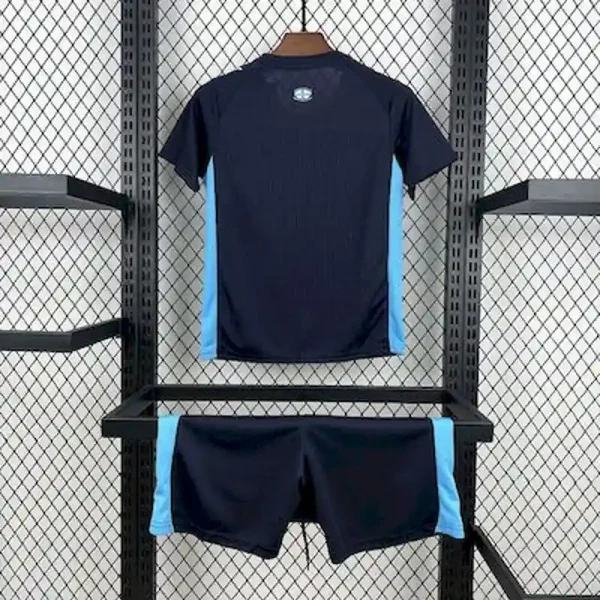 Marseille Soccer Jersey Away Kids Kit Jerseys+Shorts 2025/26
