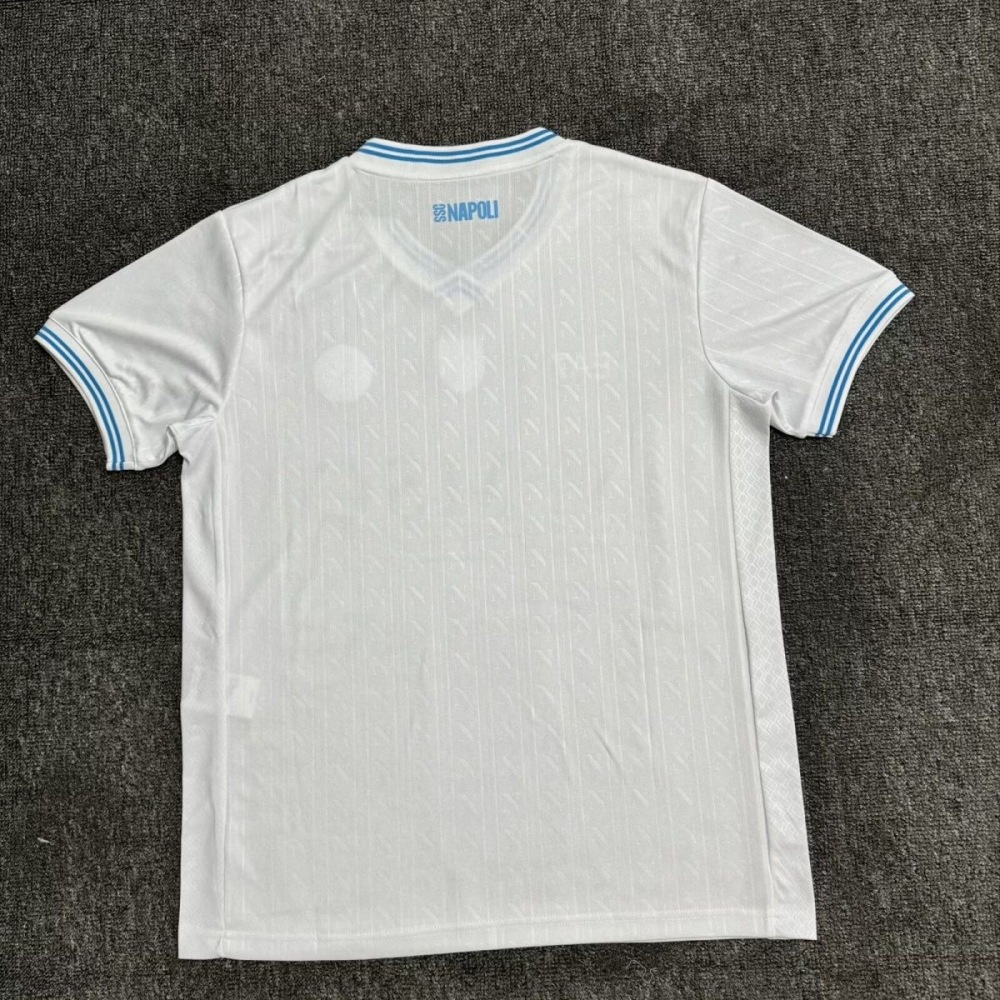 Napoli Soccer Jersey Away Custom Shirt 2025-26 - Champions League