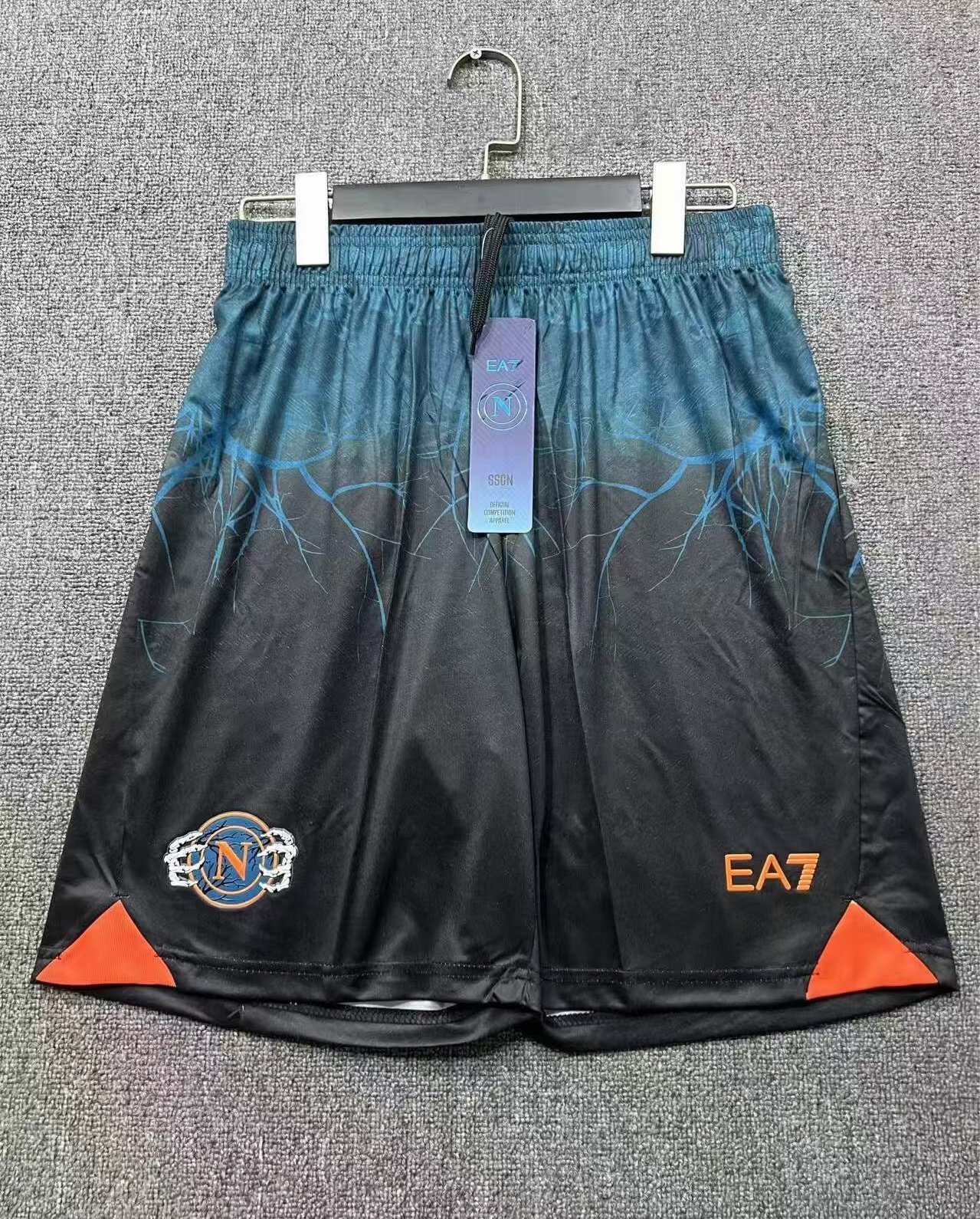Napoli Soccer Jersey Halloween Special Edition Custom Shorts 2025-26