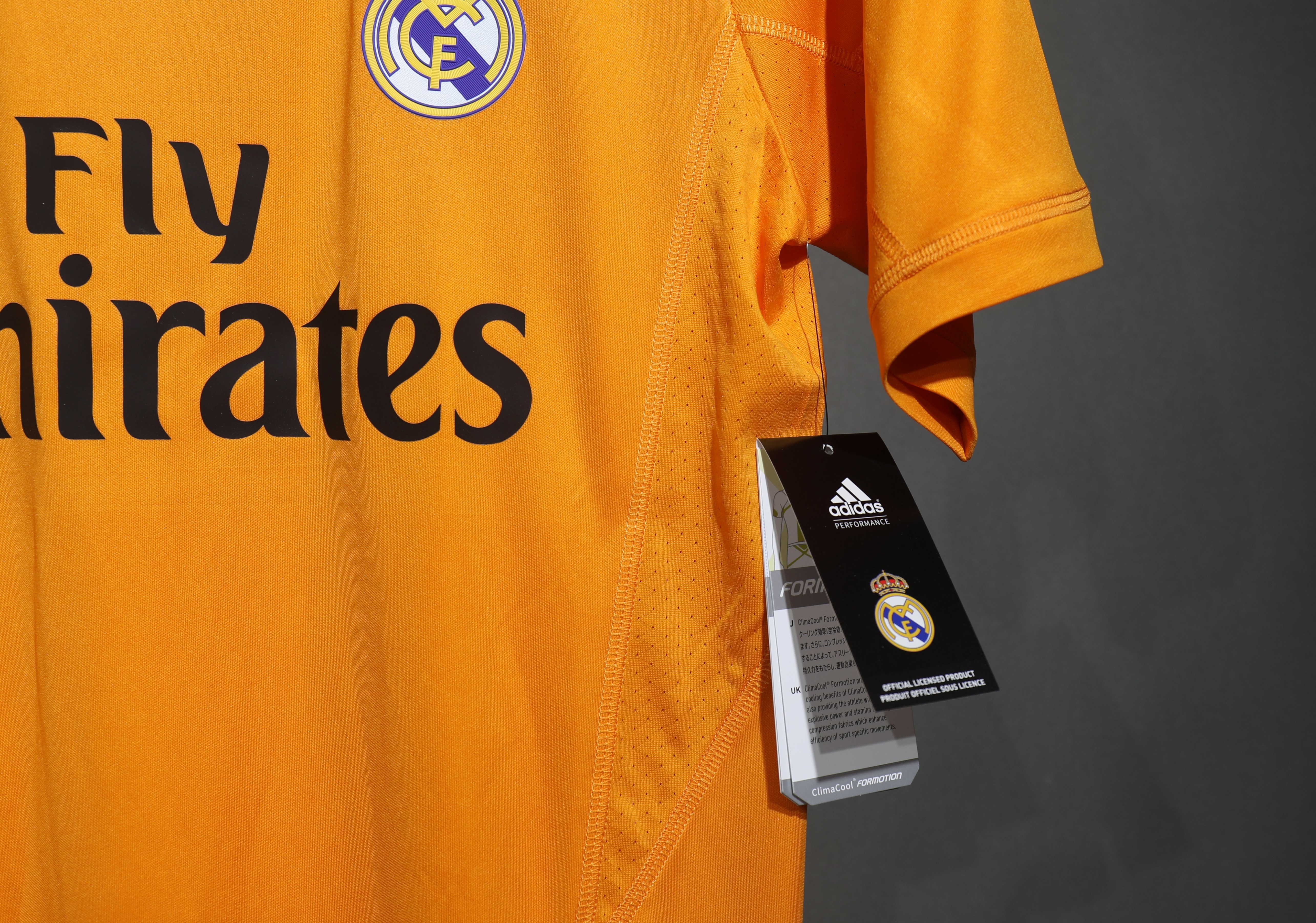 Real Madrid Authentic Retro Jersey Third Away Soccer Shirt 2013/14