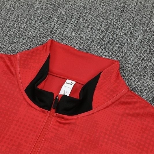 AC Milan Training Kit (Sweatshirt+Pants) Red 2025/26