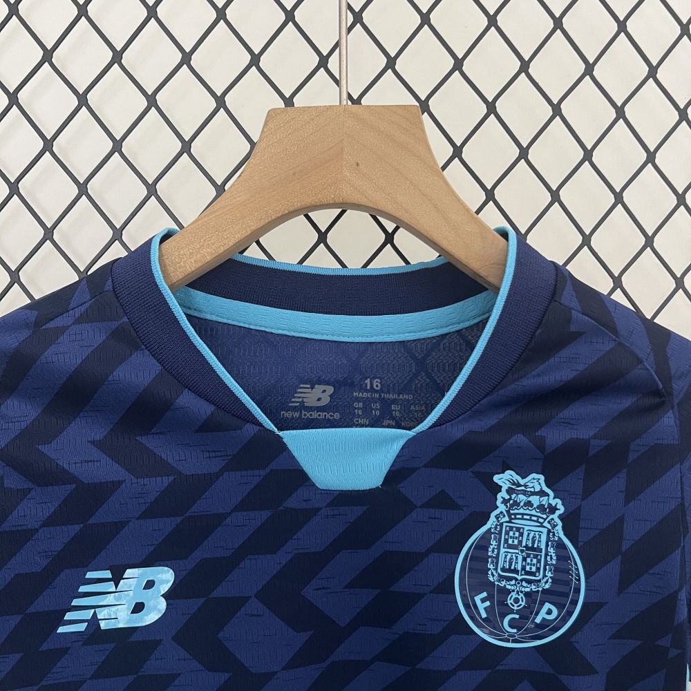 FC Porto Soccer Jersey Third Away Kids Kit Jersey+Shorts 2024/25