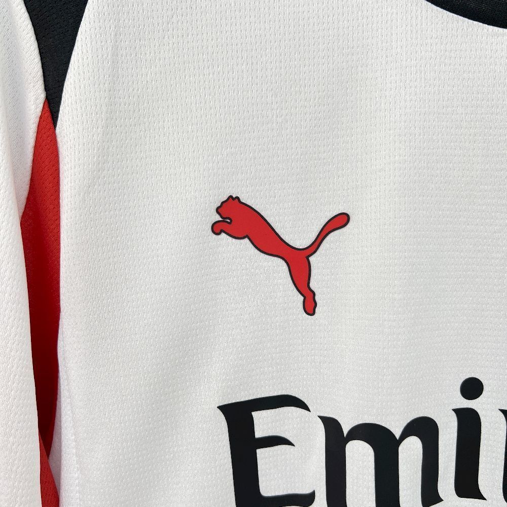 AC Milan Soccer Jersey Away Long Sleeve Custom Shirt 2025/26