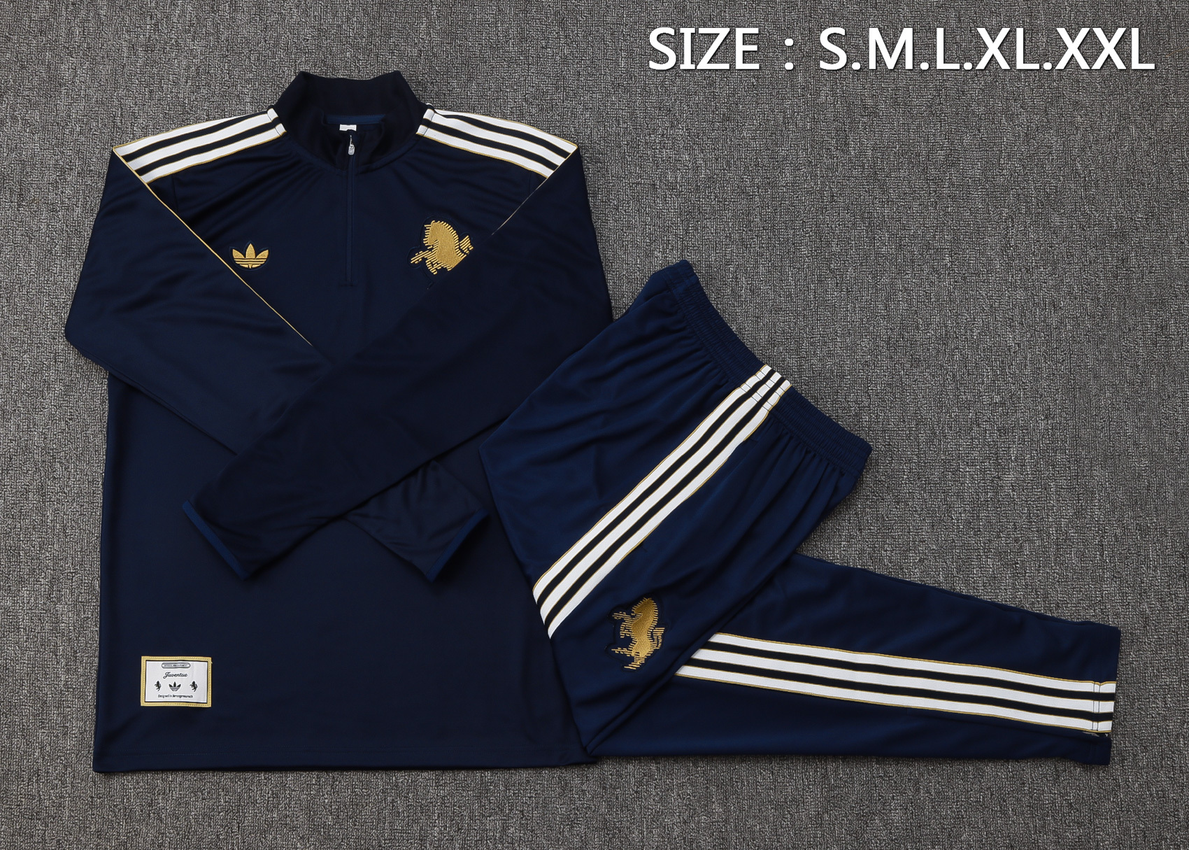 Juventus Training Kit (Sweatshirt+Pants) Cyan 2025/26