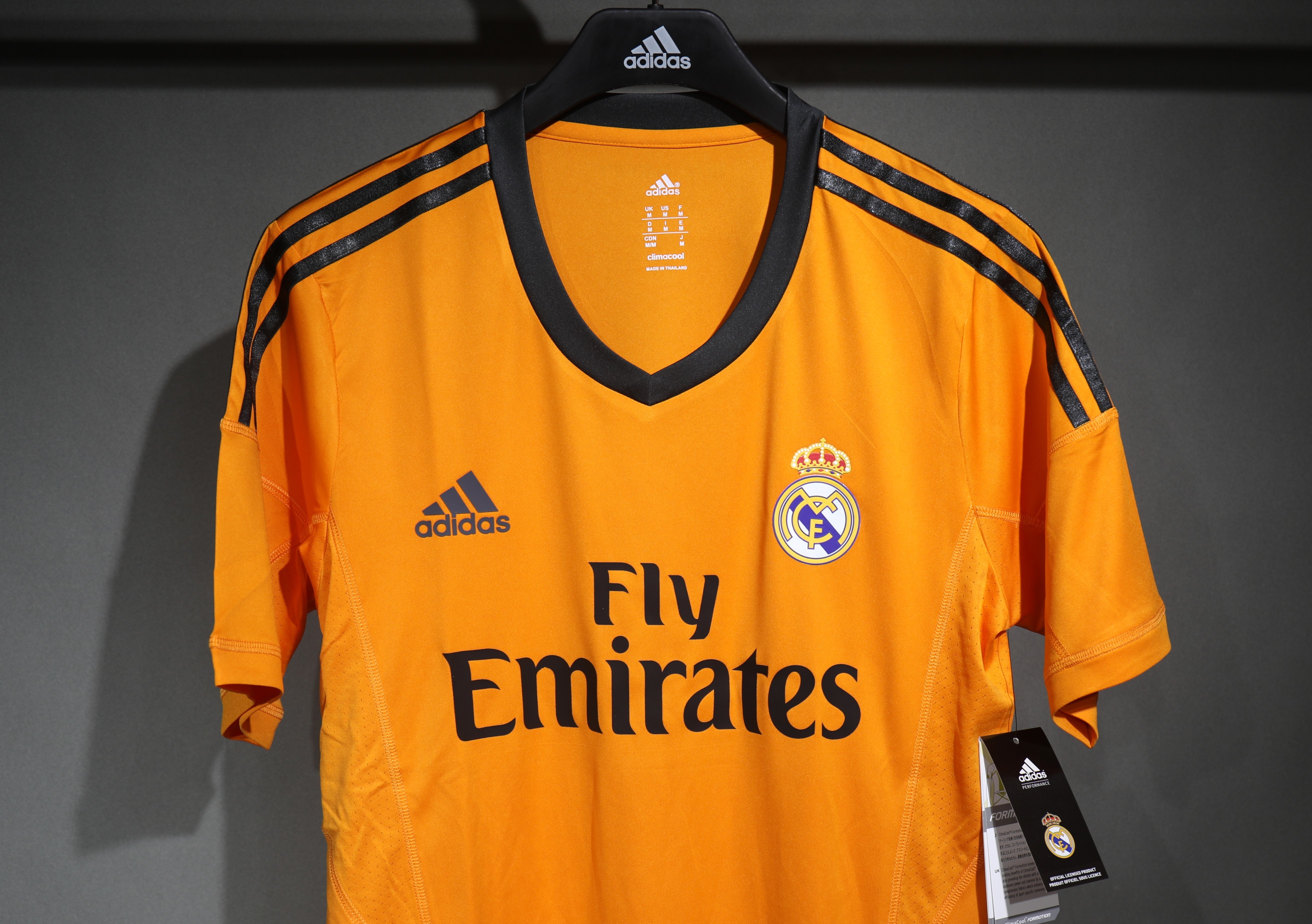 Real Madrid Authentic Retro Jersey Third Away Soccer Shirt 2013/14