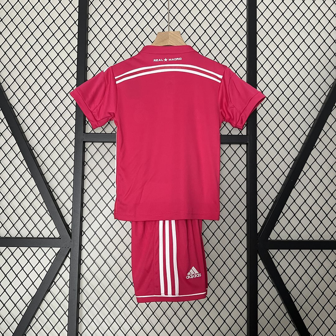 Real Madrid Retro Jersey Away Kids Kit Jersey+Shorts 2014/15