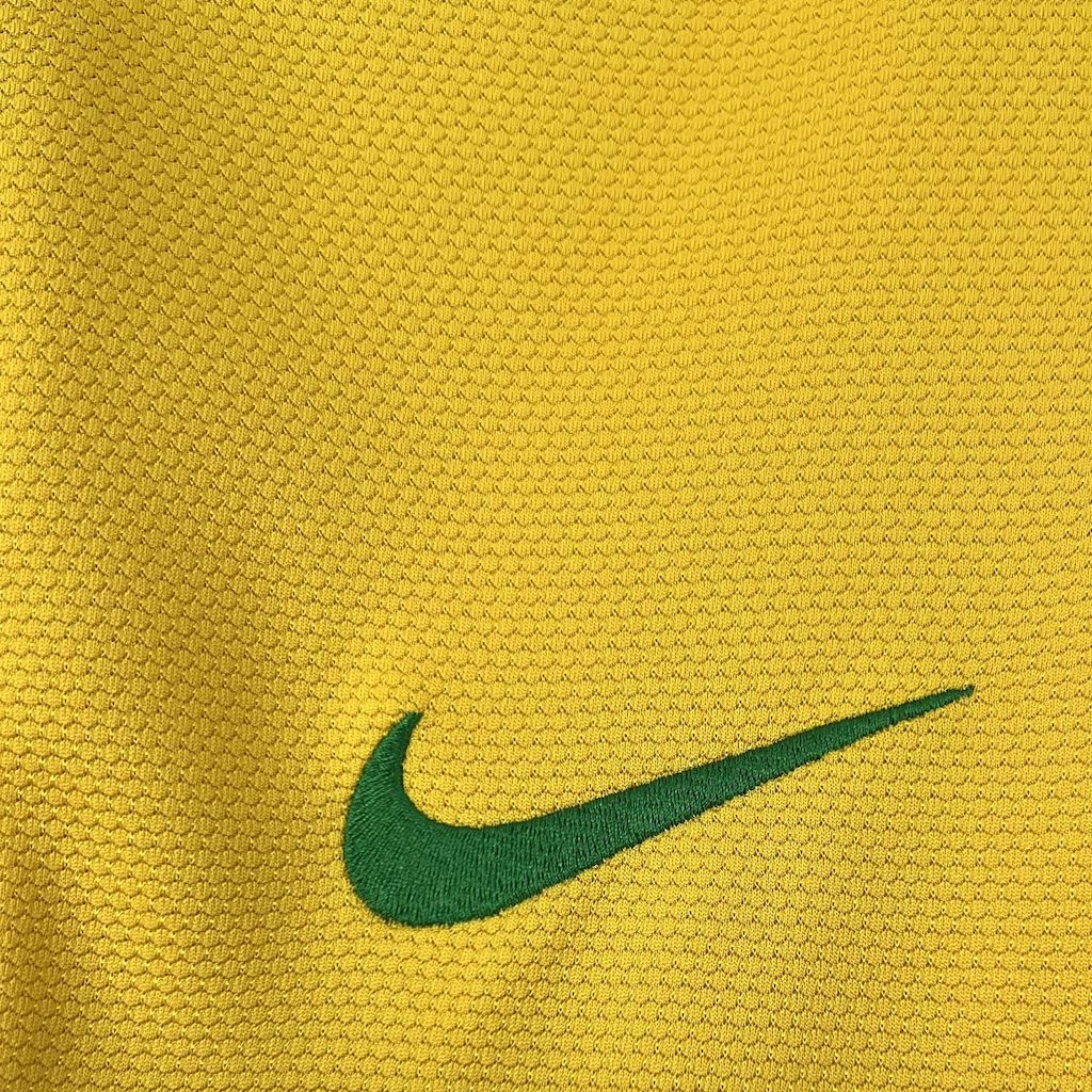 Brazil Retro Jersey Custom Home Soccer Jersey 2012