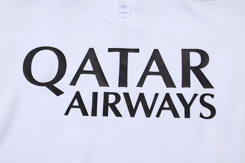 Kids PSG Training Kit (Sweatshirt+Pants) White 2025/26