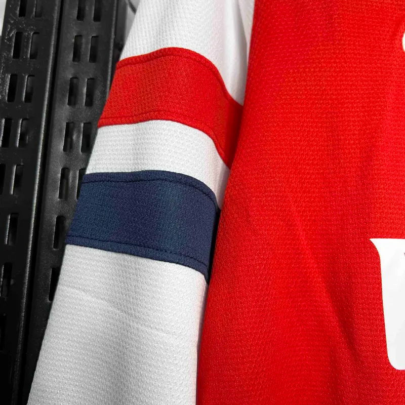 Arsenal Soccer Retro Jersey Home Custom Long Sleeve Shirt 2012-13