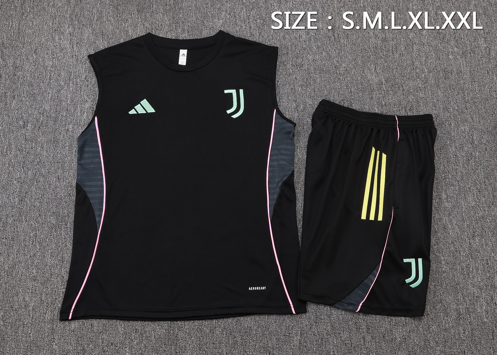 Juventus Sleeveless Training Kit White 2025/26