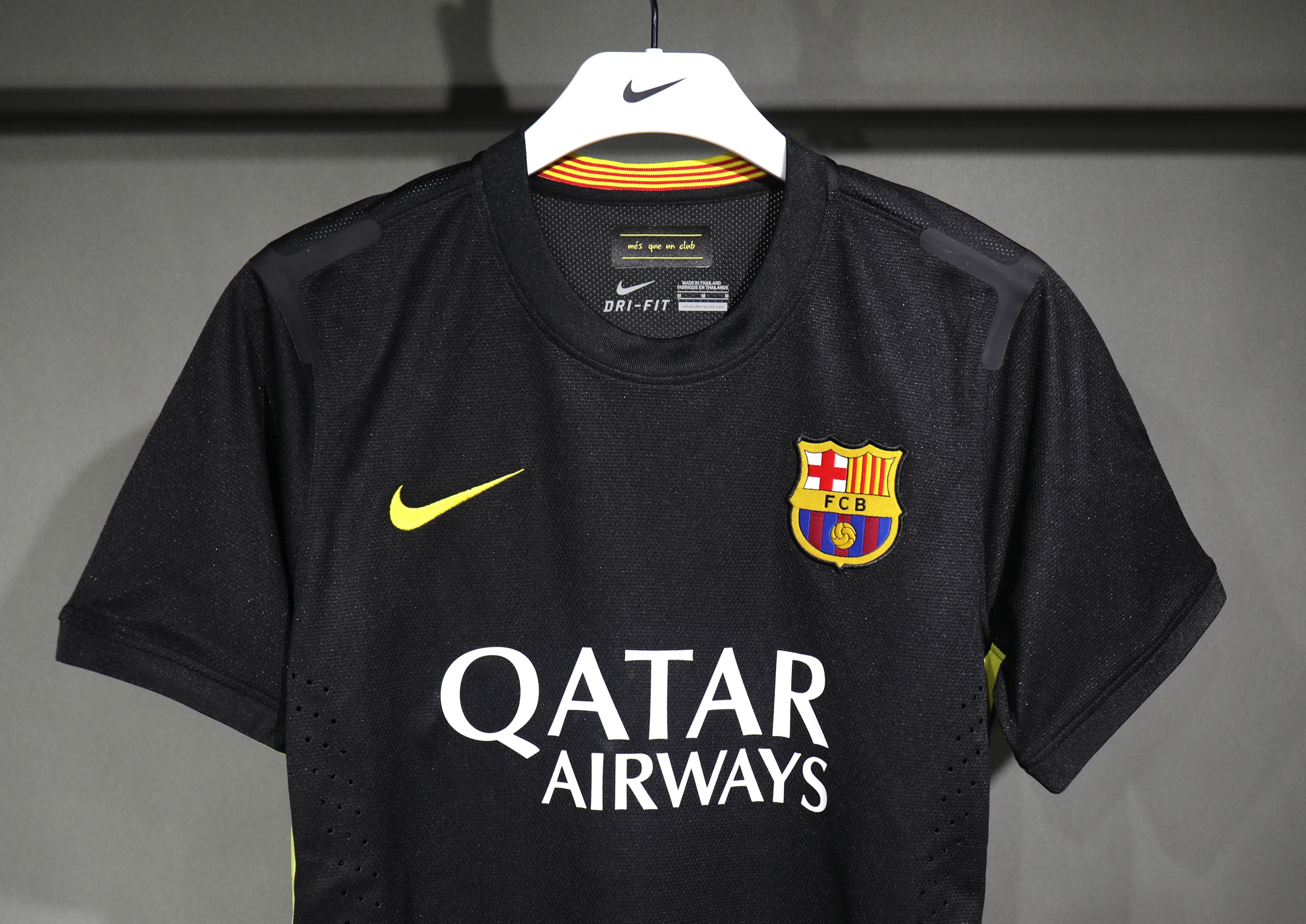 Authentic Barcelona Retro Jersey Third Away Soccer Shirt 2013-14