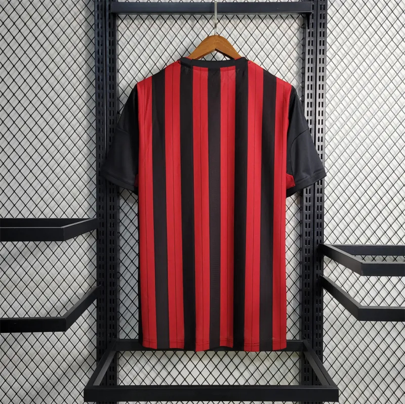 AC Milan Retro Soccer Jersey Home Custom Shirt 2013/14