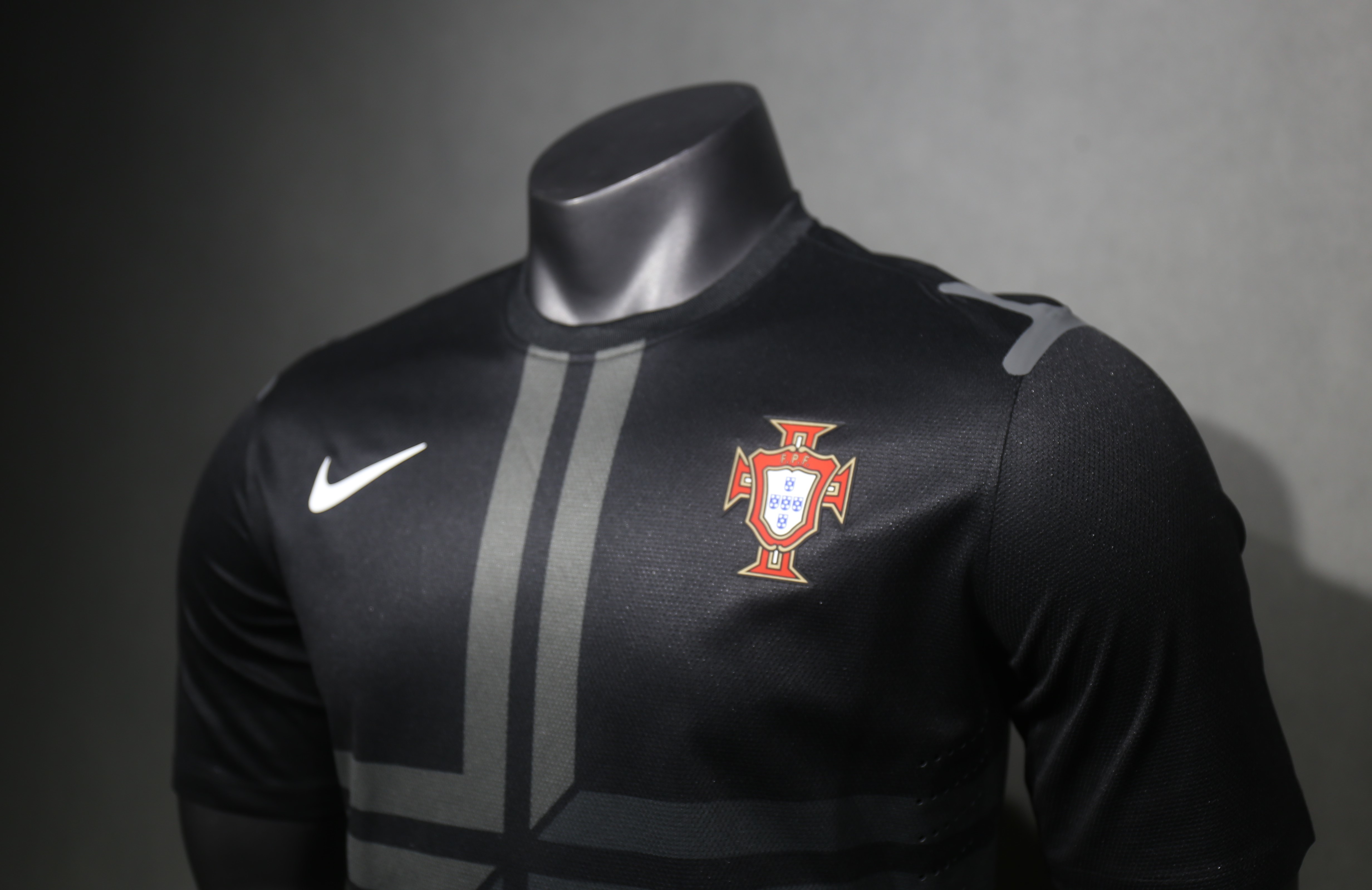 Portugal Retro Authentic Soccer Jersey Away Shirt 2013