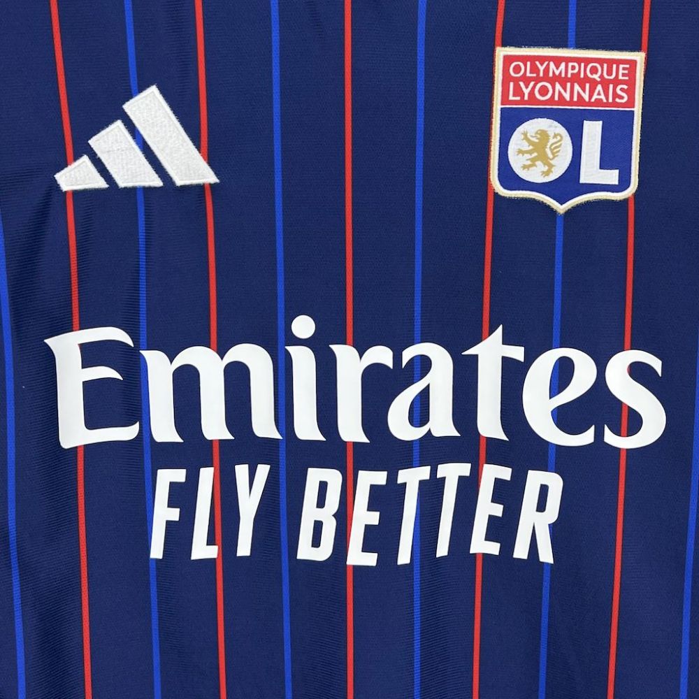 Olympique Lyonnais Soccer Jersey Away Custom Shirt 2025-26