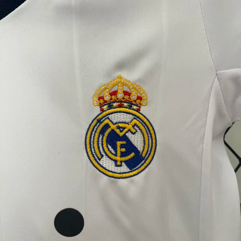 Real Madrid Retro Jersey Home Kids Kit Jersey+Shorts 2012/13