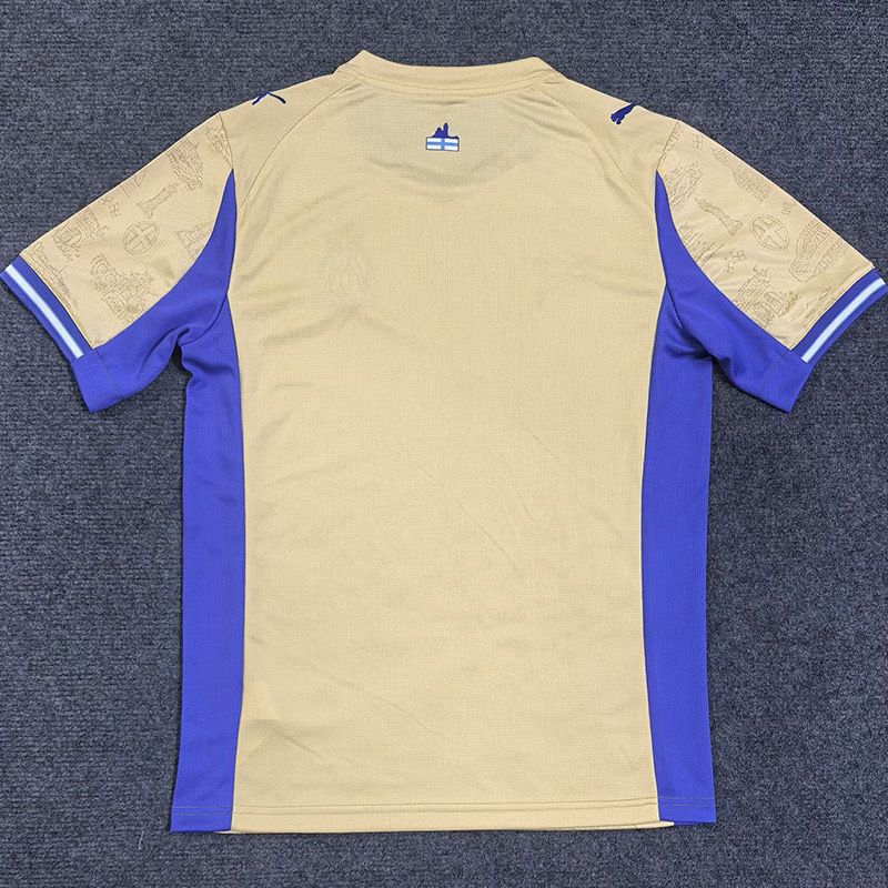 Marseille Soccer Jersey Fourth Away Custom Shirt 2025/26