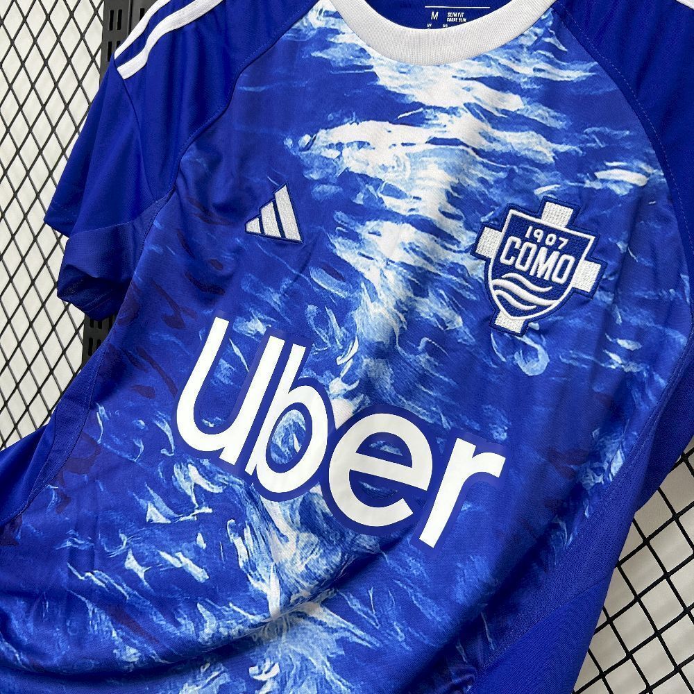 Como 1907 Soccer Jersey Home Custom Shirt 2025/26