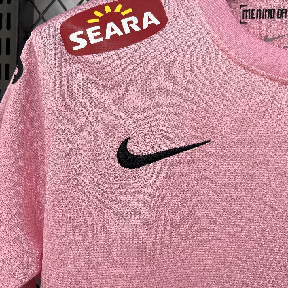 Santos FC Retro Soccer Jersey Pink Edition Custom Shirt 2011-12