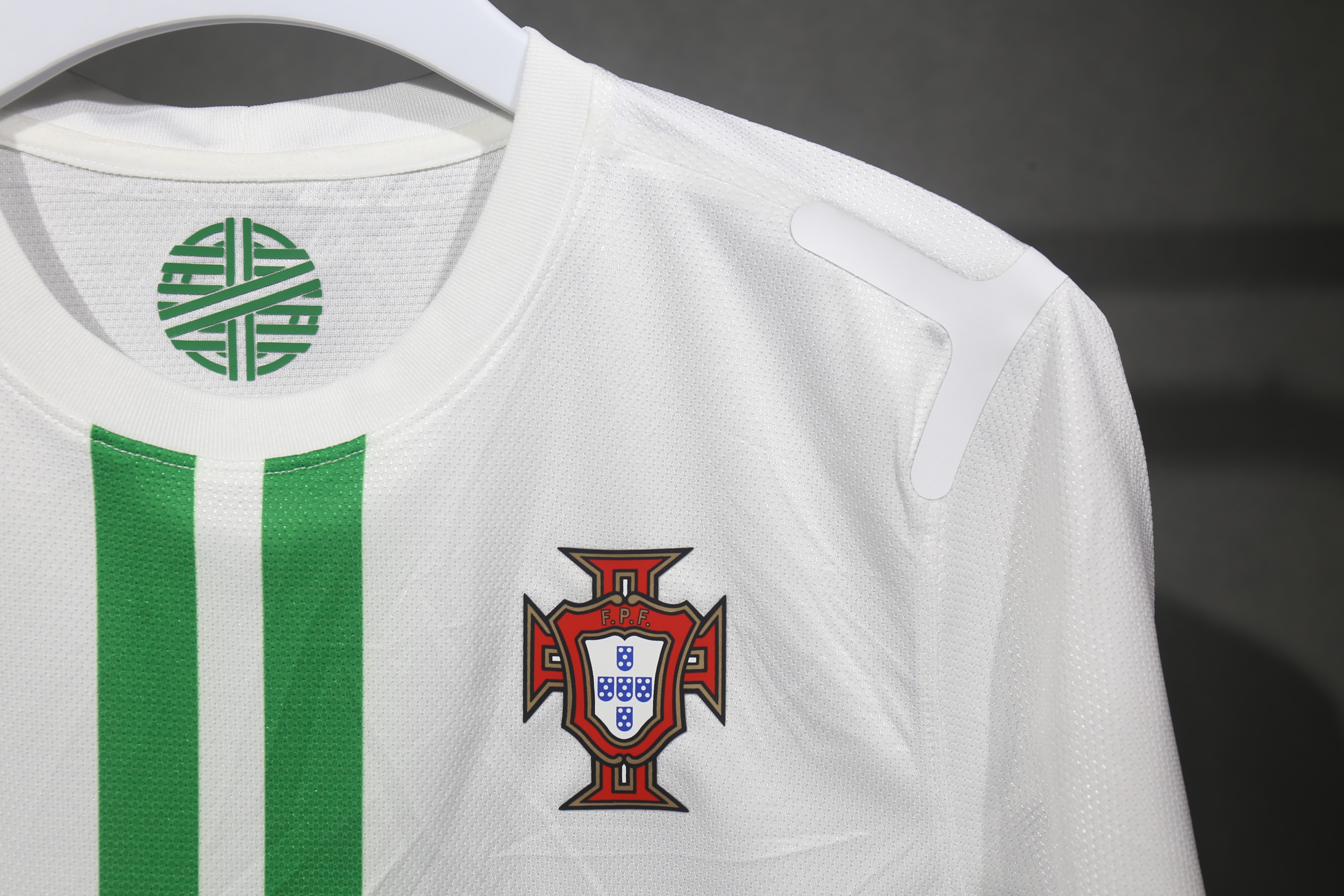 Portugal Retro Authentic Soccer Jersey Away Long Sleeve Shirt Euro 2012