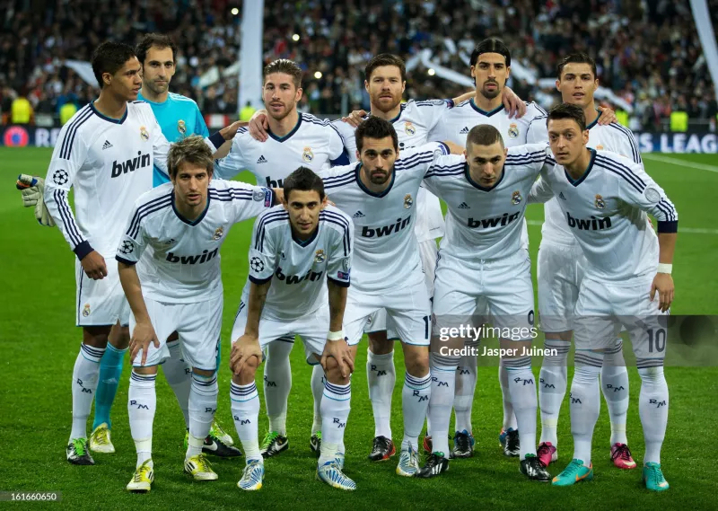 Real Madrid Authentic Retro Jersey Home Soccer Shirt 2012/13