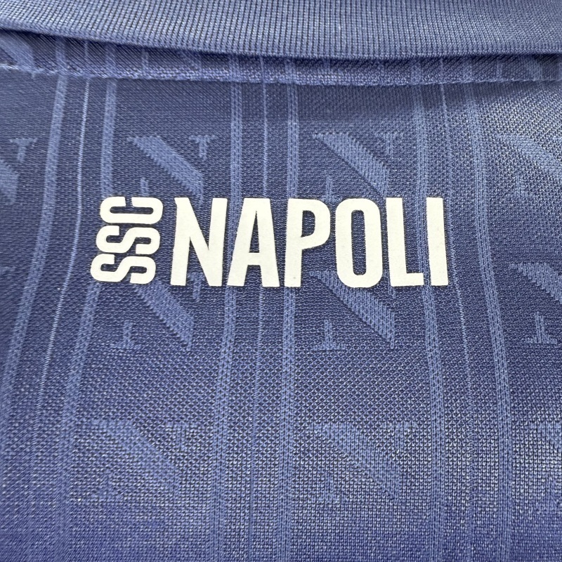 Napoli Authentic Soccer Jersey Third Away Champions League Shirt 2025/26