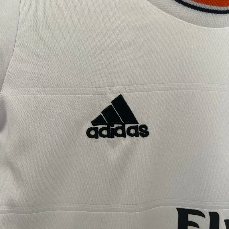 Real Madrid Retro Jersey Home Kids Kit Jersey+Shorts 2013/14