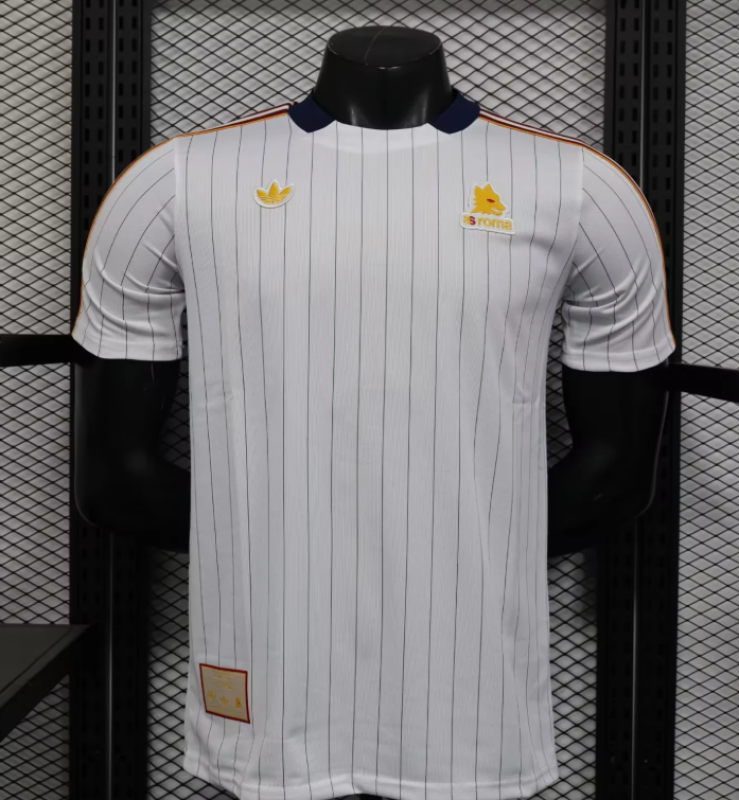 Roma Authentic Soccer Jersey Terrace Icons Special Edition Shirt 2025/26