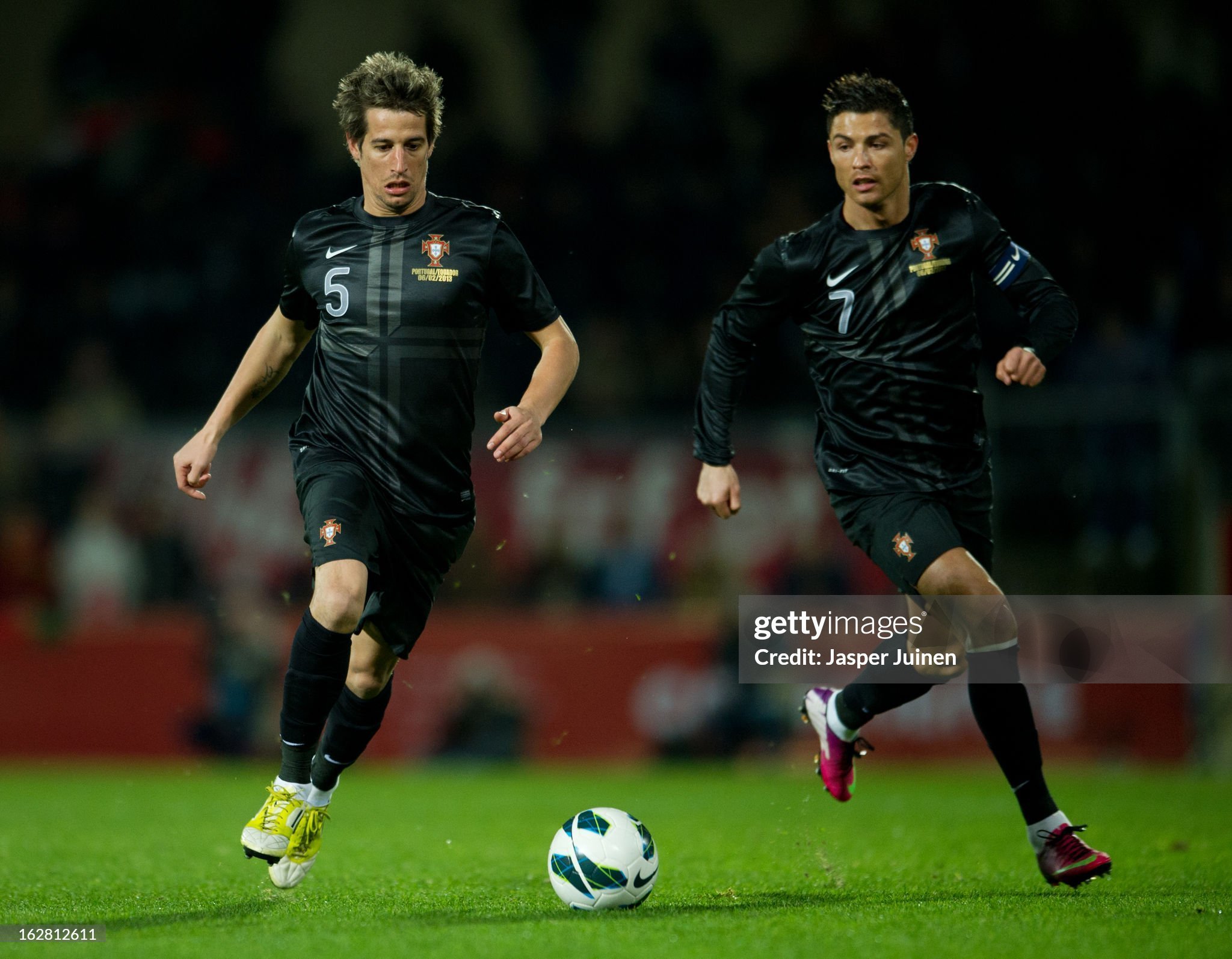 Portugal Retro Authentic Soccer Jersey Away Shirt 2013